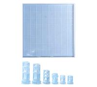 Stampi Epossidici Per Scacchi Stampo In Silicone Set Forniture La Produzione Manuale Artigianato D'arte Fai Da Te Set Degli Scacchi