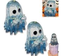 Stampi fatti a mano per dita medie, decorazioni per interni, decorazioni fai da te in resina artigianale, compatibili con resina, cera, gel Crafts (2 pezzi)