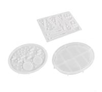 Stampi flessibili del silicone per i portacandele della lampada di via della casa dell'albero e le arti decorative