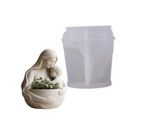 Stampi flessibili in silicone per la mamma e il bambino, per la creazione di gioielli e piante grasse, stampi in silicone in resina sintetica