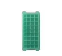Stampi For Cubetti Di Ghiaccio In Silicone, Stampo For Cubetti Di Ghiaccio Quadrati A Rilascio Facile For Produttore Di Palline Di Ghiaccio For Whisky, Forniture Da Cucina(Green-1PC)