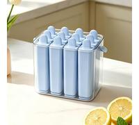 Stampi Gelato Silicone, Formine Ghiaccio, con Contenitore e Manico