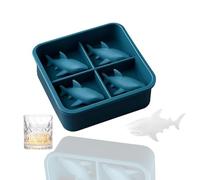 Stampi Ghiaccio Silicone Senza Bpa, Cucina Domestica Squalo Silicone Ghiaccio Stampo, Pratico E Conveniente, Ideale Per Regalare Agli Amici Una Buona Scelta