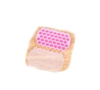 Stampi Ghiaccio Vassoio for cubetti di ghiaccio da 148 griglie con coperchio in silicone, adatto for stampi piccole dimensioni, facile staccare, può essere utilizzato for la selezione(1PCS-pink)