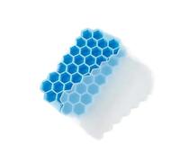 Stampi Ghiaccio Vassoio for cubetti di ghiaccio da 148 griglie con coperchio in silicone, adatto for stampi piccole dimensioni, facile staccare, può essere utilizzato for la selezione(1PCS-blue)