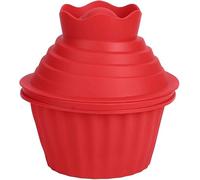 Stampi giganti per cupcake, lavabili in lavastoviglie Big Top Stampi per cupcake in silicone, antiaderenti Jumbo Caupcake Bake Set per strumenti da forno fai da te Gigante e facile decorazione di tort