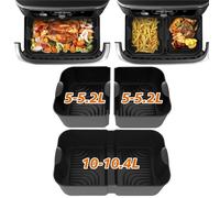Stampi Grande in Silicone per Ninja Foodi FlexDrawer Friggitrice ad Aria AF500EU