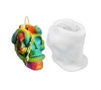 Stampi Halloween | Stampi in Silicone per Sapone | Stampo Artigianale per Smaltimento Facile per Resina epossidica, Gesso e Progetti Halloween