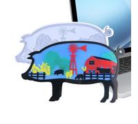 Stampi in gesso per fusione, stampi decorativi da parete a forma di pollo con animali, stampo antiaderente per dormitorio, camera dei bambini, tana, ufficio, scrivania