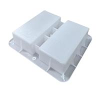 Stampi in mattoni per cemento, 3, 9x7, 9x2, 4 pollici di strumenti di costruzione di modelli, stampo in mattoni polipropilene, stampo a blocchi di cemento facile da usare, per forniture per costruzio