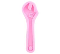 Stampi in resina a forma di fiore, viti e chiave, stampo in silicone, martello, fondente, cioccolato, caramelle, argilla, strumenti per la decorazione di torte, stampi in resina, 14,9 x 5,5 x 1,1 cm