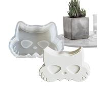 Stampi In Resina Per Halloween | Stampi per Candele,Decorazione Bambola Fatta a Mano Pendente Arti Sapone Dessert Perle Aromatiche Argilla Oggetti per Feste Resina Epossidica Cioccolato e Cupcake