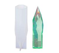 Stampi in resina per torre di cristallo Stampo in resina per fiore Cristallo Grandi stampi in silicone a punta Torre Grande