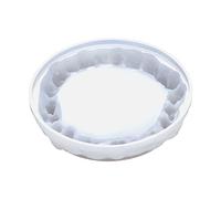 Stampi in resina Stampo in silicone a grappolo di cristallo epossidico per realizzare tazze stuoie decorazione domestica per vassoio gioielli stampo per fusione