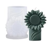 Stampi in rilievo del silicone del cilindro del fiore per la fabbricazione delle muffe del silicone del gesso del sapone per la decorazione domestica della resina epossidica del fiore profumato