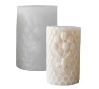 Stampi in rilievo in silicone cilindrico stampi per resina epossidica che fa sapone gesso silicone a nido d'ape