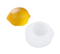 Stampi in silicone 3D a forma di limone per resina epossidica 3D a forma di limone per sapone in resina artigianale