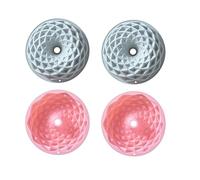 Stampi In Silicone 4Pcs Torta Rotonda Teglia Silicone Strumenti Di Cottura Dessert Cioccolato Candy StampoBlu Rosa