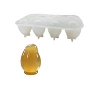 Stampi in silicone a 8 scomparti facili da pulire, adatti per creare gelatine e cioccolatini, forniture per dolci natalizi