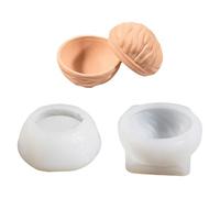 Stampi in silicone a forma dado per fusione resina | Stampi per candele in silicone a forma dado, facili da sformare per candele, sapone, vasi da fiori, decorazioni
