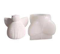 Stampi in silicone a forma di ala di angelo a forma di cuore, in silicone per uso alimentare, facili da decomporre per resina epossidica e sapone, stampi artigianali in silicone