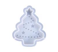 Stampi in silicone a forma di albero di Natale, stampi da forno in resina epossidica, ornamento per decorazioni per torte, albero di Natale, stampi in silicone fatti a mano