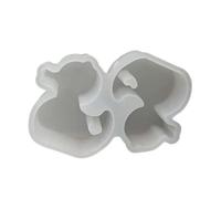 Stampi in silicone a forma di anatra per sapone cioccolato caramelle torta fondente decorazione gesso resina epossidica stampi in silicone forniture per la produzione di caramelle