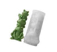Stampi in silicone a forma di animale, stampi fatti a mano in resina epossidica, stampi a forma di rane per getti
