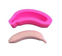 Stampi in silicone a forma di banana stampi per fondenti forniture per torte pasticcini strumenti da forno resine ornamento saponi fatti a mano cioccolato per la casa sapone carino silicone