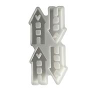 Stampi in silicone a forma di casa a forma di stella in resina epossidica decorazioni per la casa in silicone a forma di stella