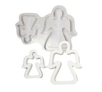 Stampi in silicone a forma di cherubino in resina epossidica per getti ornamentali