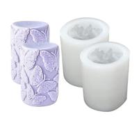Stampi in silicone a forma di cilindro per sapone decorazione domestica arte artigianato resina epossidica progetto gesso stampi in silicone decorazione caffè