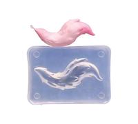 Stampi in silicone a forma di coda di peluche multi formato per modellare argilla con texture fine, perfetti per accessori cosplay rendendo piccolo stampo a coda robusta