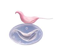 Stampi in silicone a forma di coda di peluche multi formato per modellare argilla con texture fine, perfetti per accessori cosplay rendendo piccolo stampo a coda robusta