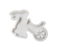 Stampi in silicone a forma di coniglietto per la produzione di sapone in resina epossidica per la decorazione della casa, arte artigianale e forniture artigianali