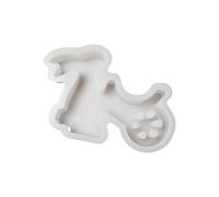 Stampi in silicone a forma di coniglietto, stampi per sapone in resina epossidica, decorazione per la casa, artigianato artistico