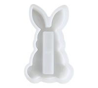 Stampi in silicone a forma di coniglio, statua di animali, stampi in silicone per resina epossidica porta soldi che fanno coniglietti