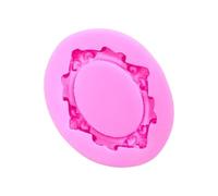 Stampi in silicone a forma di cornice per sapone in silicone per sapone, gesso, decorazione cioccolato fondente stampi in silicone