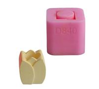 Stampi in silicone a forma di fiore 3D per supporto candeliere decorazione domestica stampi in silicone resina epossidica stampo per argilla artigianale