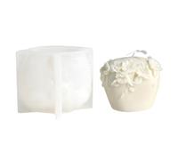 Stampi in silicone a forma di fiore di vite in rilievo per resina epossidica stampi fatti a mano per sapone fondente cioccolato fiore silicone