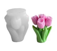 Stampi in silicone a forma di fiore Unica Produzione di Candele Di Stampi Texture Per Artigianato Domestico E Forma