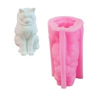 Stampi in silicone a forma di gatto, astronauta, stampi per resina epossidica, getti getti Sopa Gatti Astronauta fatti a mano resina epossidica sapone in silicone