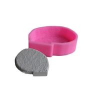Stampi in silicone a forma di gatto e cane addormentato, decorazione da giardino, stampi per statuette di animali che dormono adatti per animali domestici