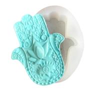 Stampi in silicone a forma di mano per sapone fondente stampi in silicone per torta al cioccolato cottura gesso stampo mano di Fatima