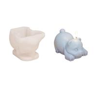 Stampi in silicone a forma di panda, stampi in silicone unici per fondente e appassionati di arte