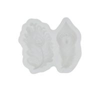 Stampi in silicone a forma di pavone per cioccolato, sapone e artigianato, dettagli naturali, stampi da forno in silicone a rilascio facile