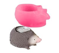 Stampi in silicone a forma di ricci, stampi da forno per gelatina, resina epossidica, getti di animali, sapone, ricci, getti da forno