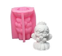 Stampi in silicone a forma di statuetta a forma di ragazza, stampi in resina epossidica per realizzare sapone, cioccolato, caramelle, torte, fondente, decorazione per la casa