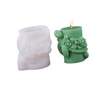 Stampi in silicone a forma di tartaruga per sapone Decorazione domestica Stampi in silicone in resina epossidica per decorazione in gesso Stampo unico