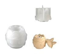 Stampi in silicone a forma di uova di lepre con coperchio per colata in | Stampi in silicone per uova di Pasqua per colata in resina, decorazione per le vacanze, decorazione per la casa e regalo di